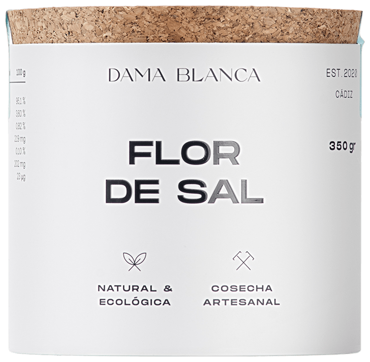 Flor de Sal Gourmet Dama Blanca