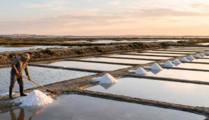 Logotipo Salinas de Cádiz Dama Blanca